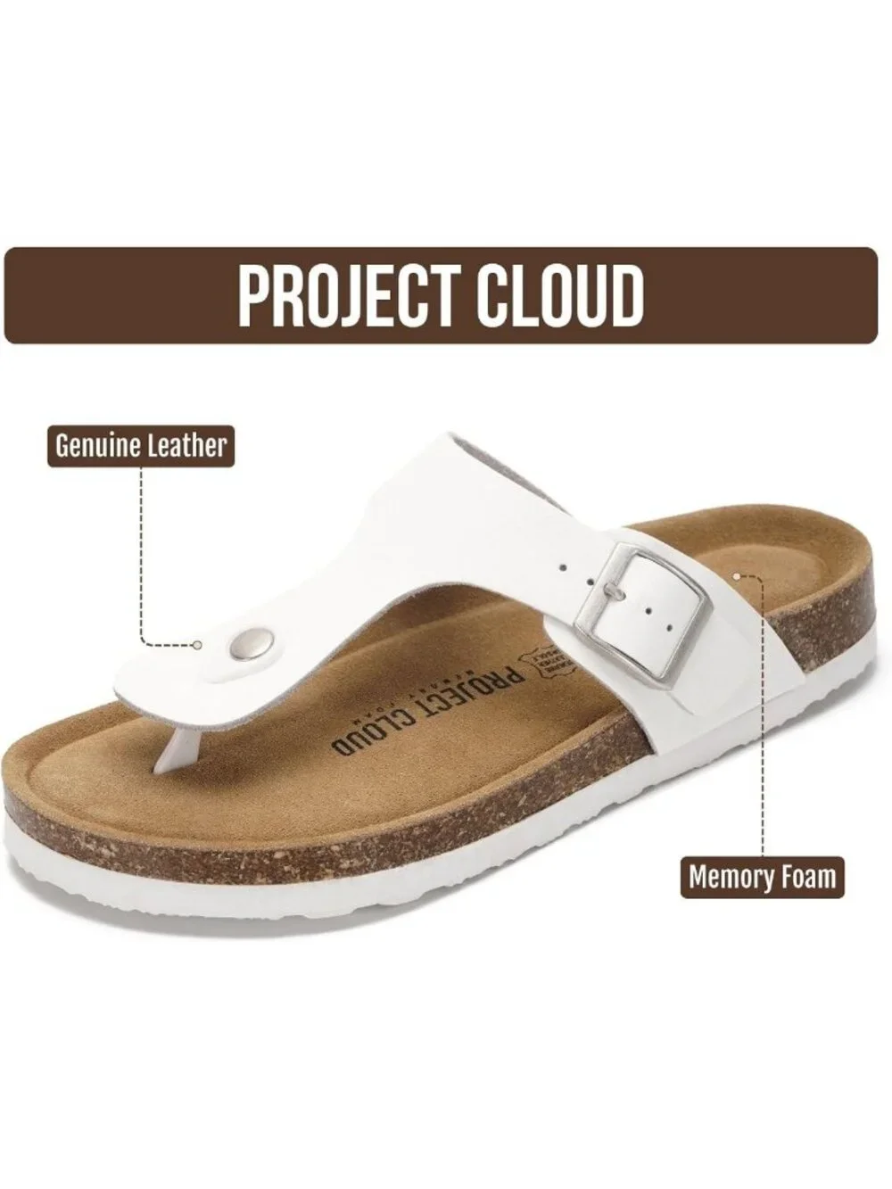 Genuine Leather Thong Sandals & Flip Flops for Women - Stylish & Comfortable